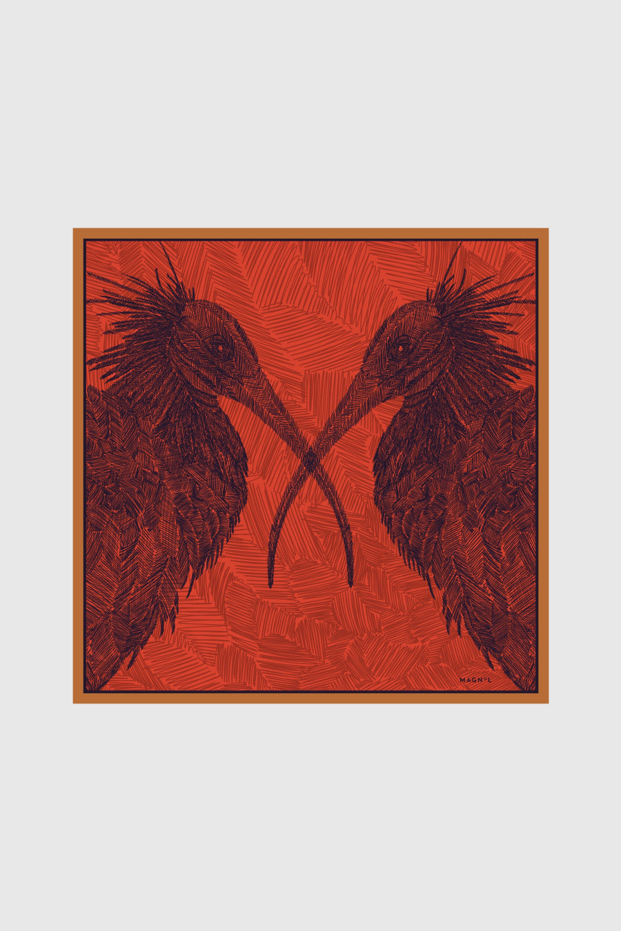 CRIMSON BEAK - ECHO - ORANGE
