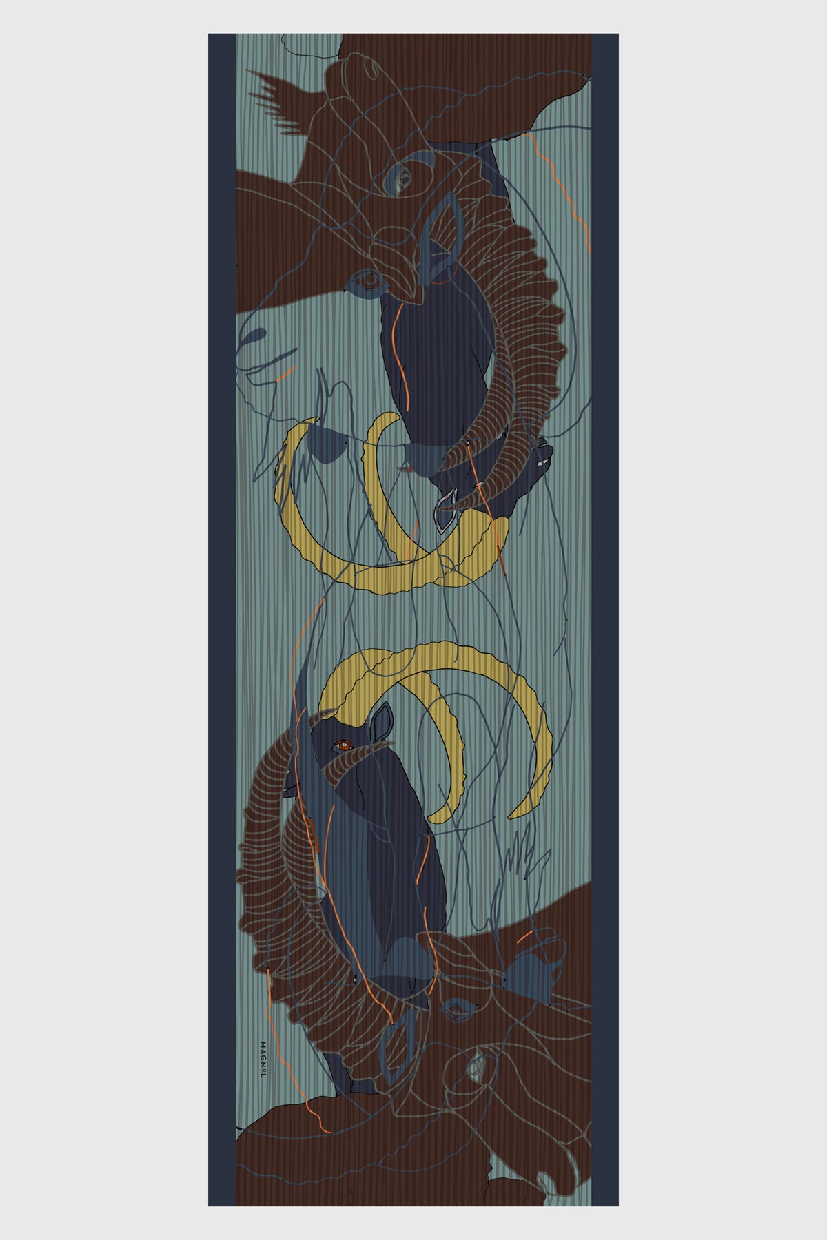 WILDLY CUTE - GORGOPS - BLUE BROWN