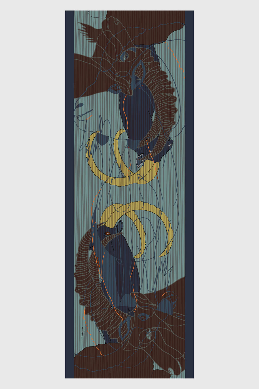 WILDLY CUTE - GORGOPS - BLUE BROWN