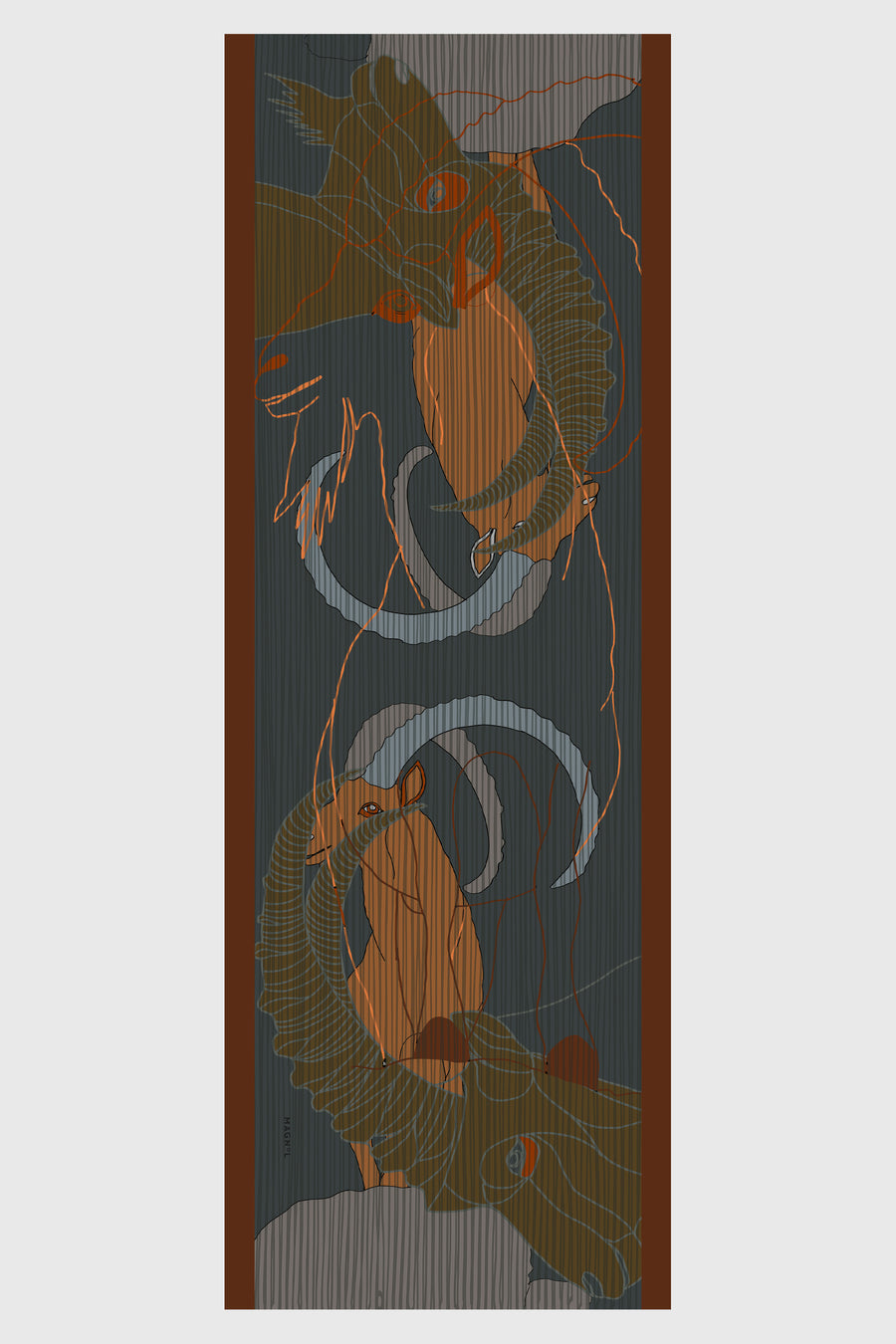 WILDLY CUTE - GORGOPS - BLUE BROWN