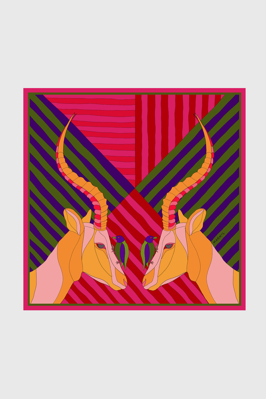 CRIMSON BEAK - ECHO - ORANGE