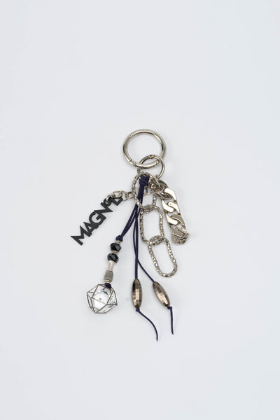 BAG CHARM - METALLIC CRYSTAL