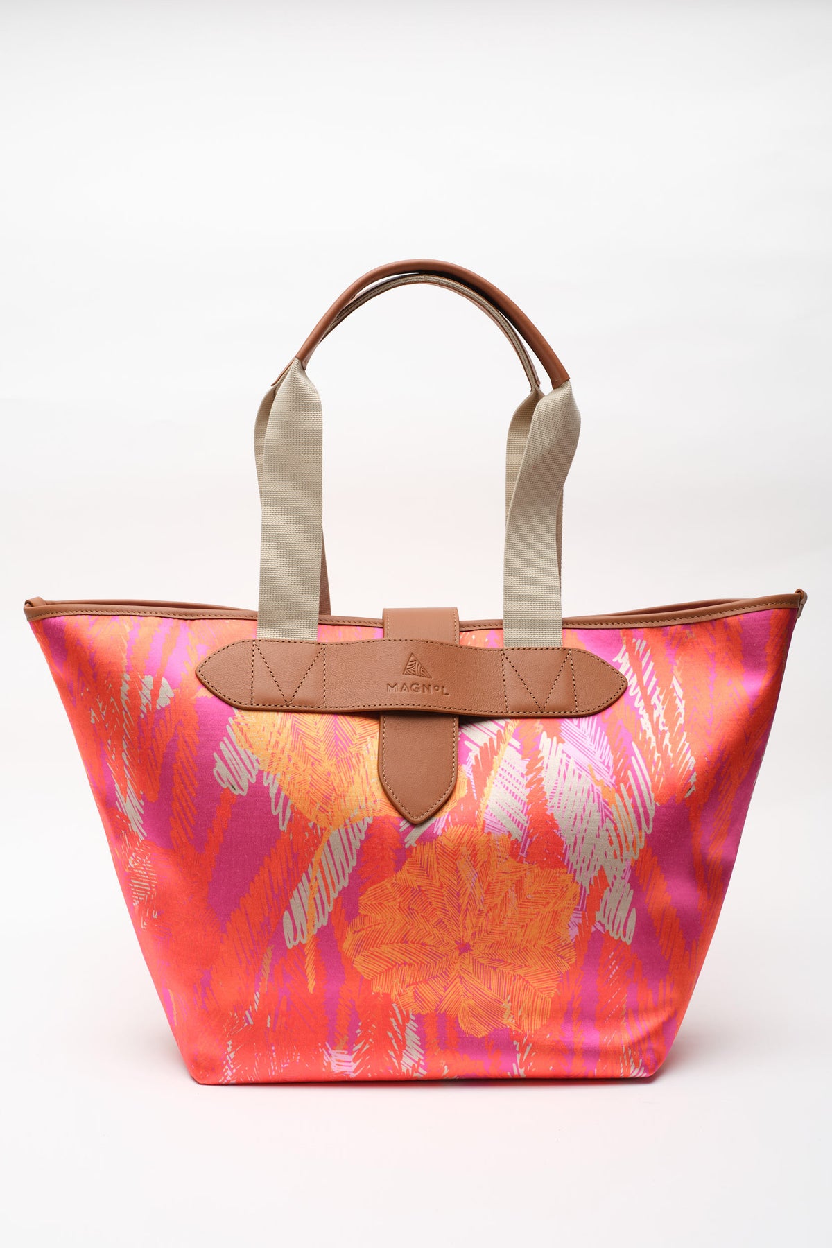 LUMA - GLIDE - TOTE BAG - FUŞYA TURUNCU