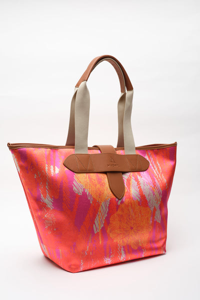 LUMA - GLIDE - TOTE BAG - FUŞYA TURUNCU