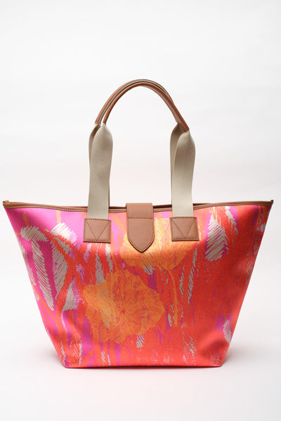 LUMA - GLIDE - TOTE BAG - FUŞYA TURUNCU
