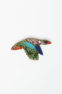 LUMA WINGLET BROOCH- YEŞİL