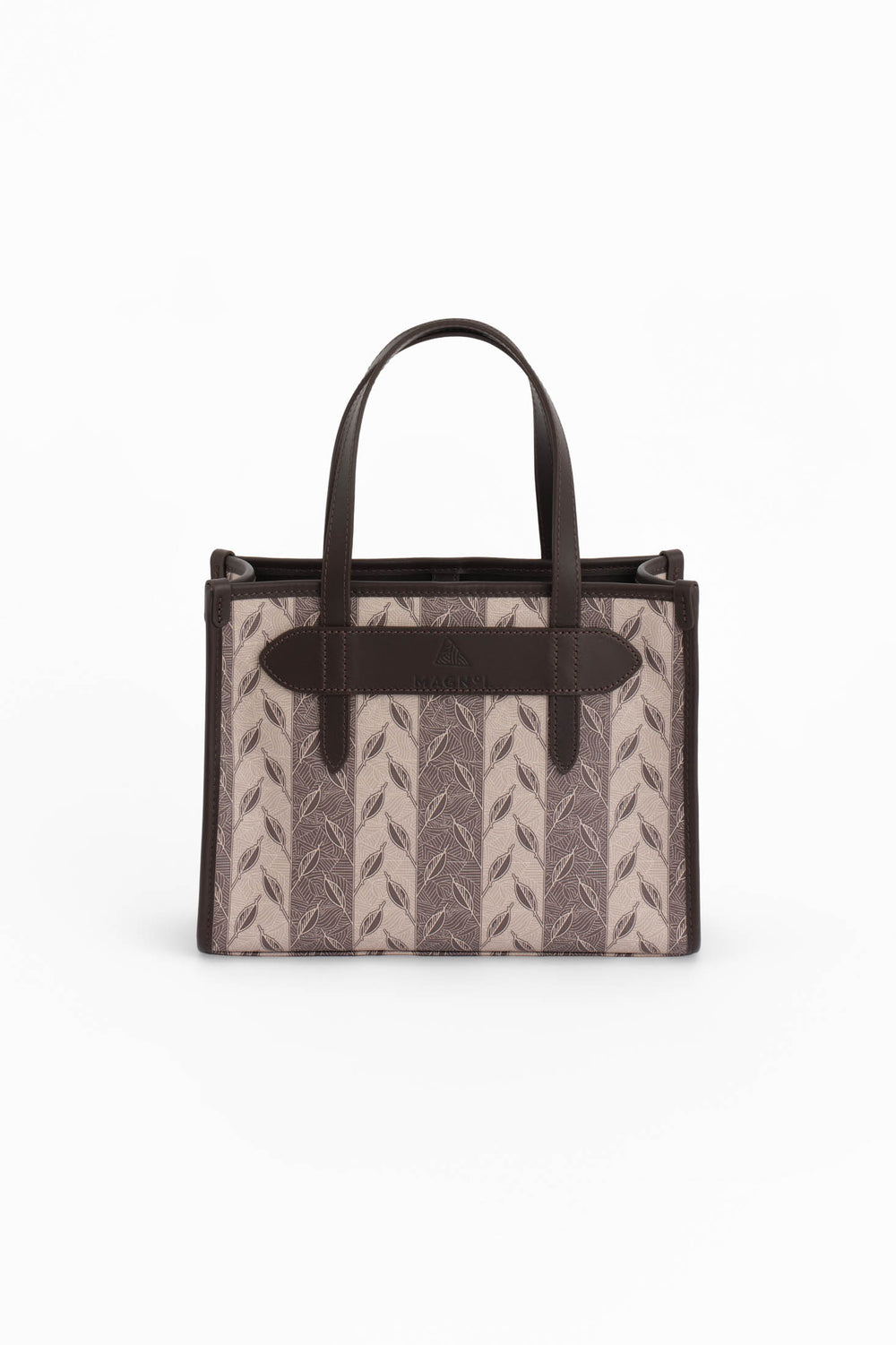 LEAF MONOGRAM - MINI BAG - KREM KAHVERENGİ