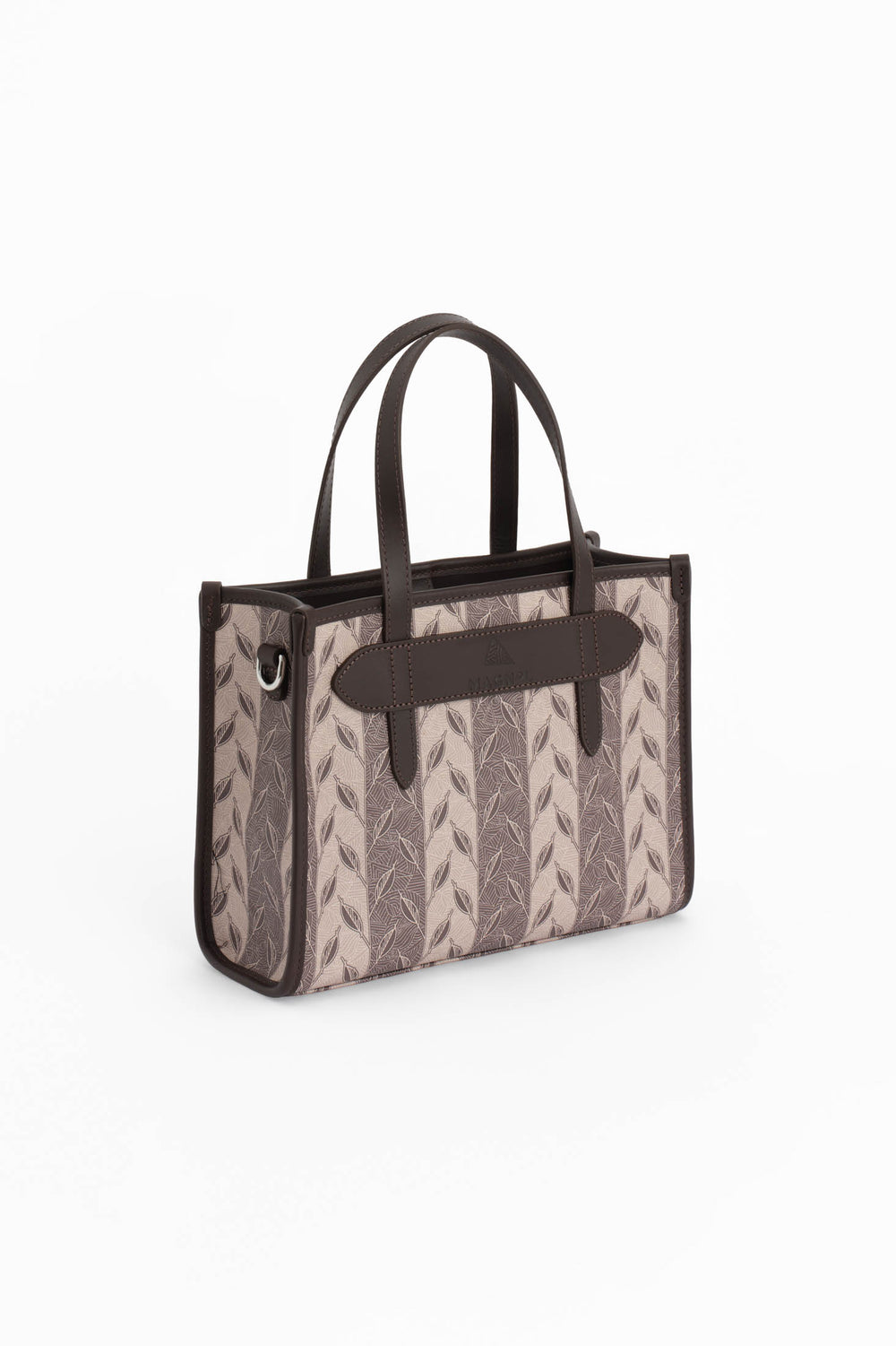LEAF MONOGRAM - MINI BAG - KREM KAHVERENGİ