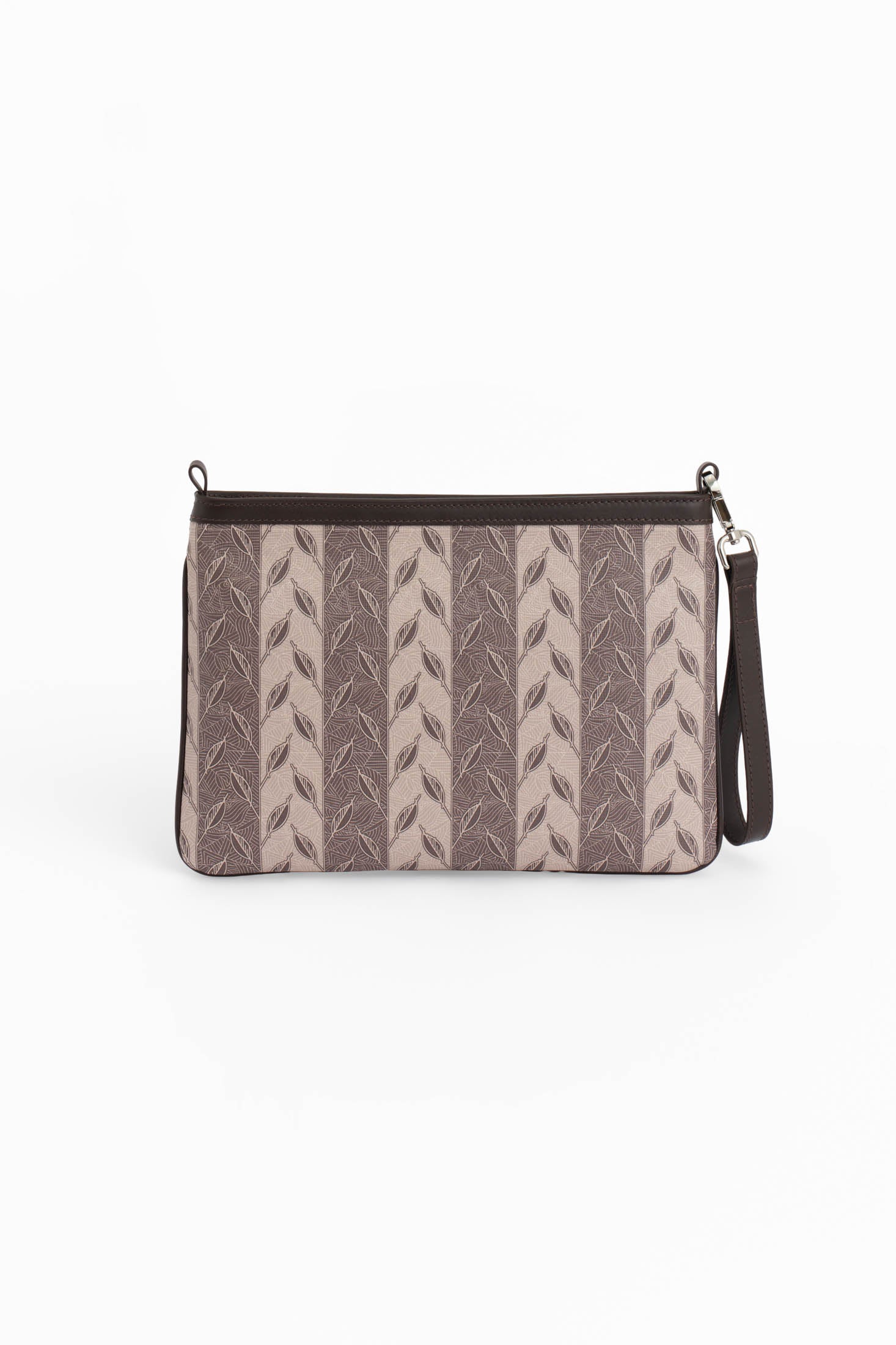 LEAF MONOGRAM MINI CLUTCH - PİNK
