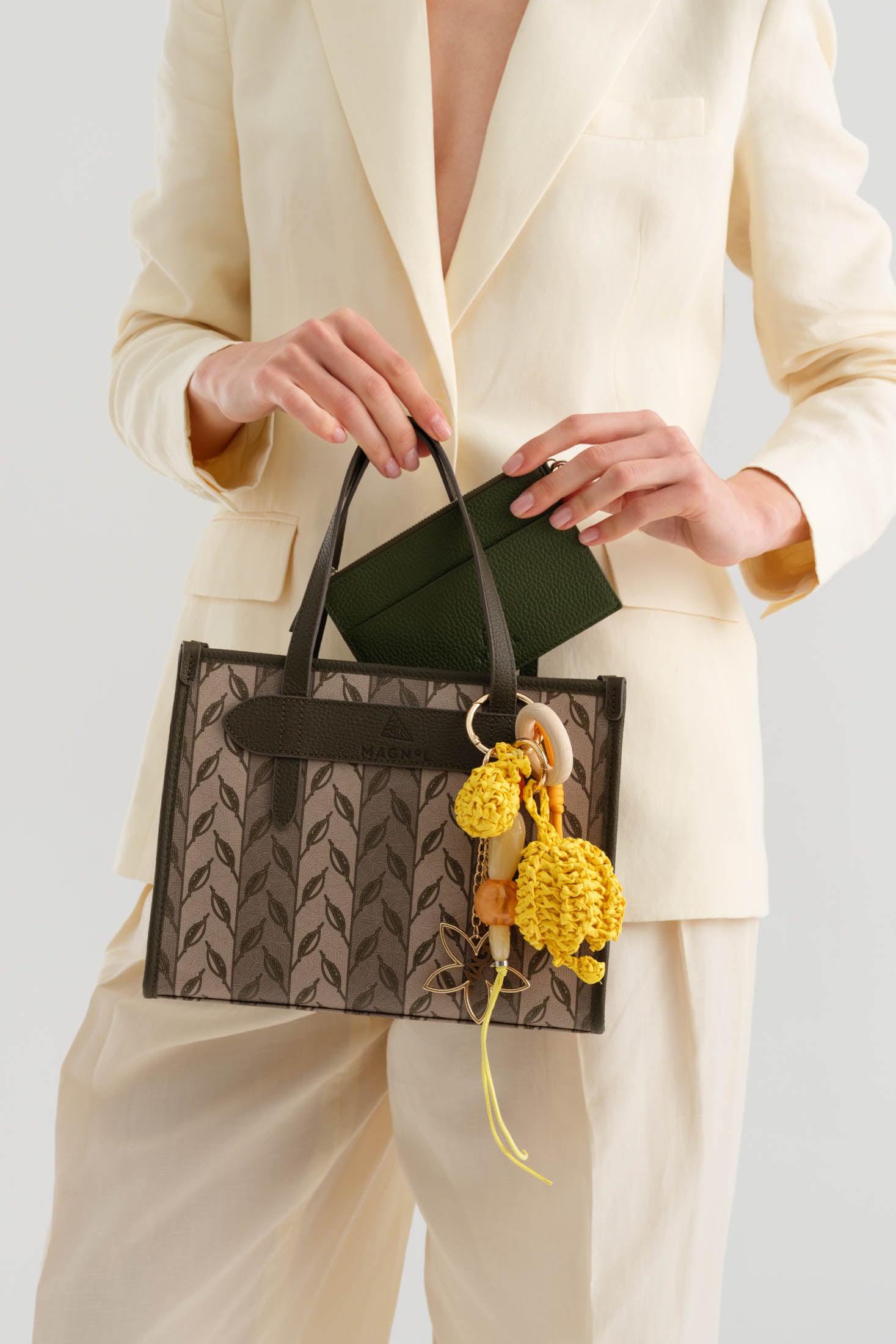  WILDLY CUTE - BAG CHARM -GORGOPS - ORANGE