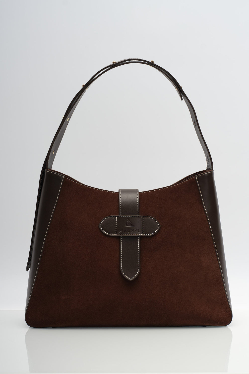 SONIA HOBO - KAHVERENGİ SÜET DERİ