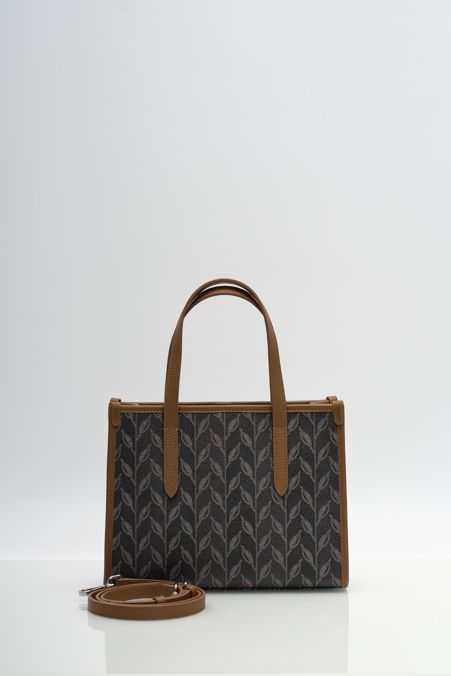 LEAF MONOGRAM - MINI BAG CRIMSON BEAK ECHO TABA