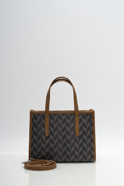 LEAF MONOGRAM - MINI BAG CRIMSON BEAK ECHO TABA