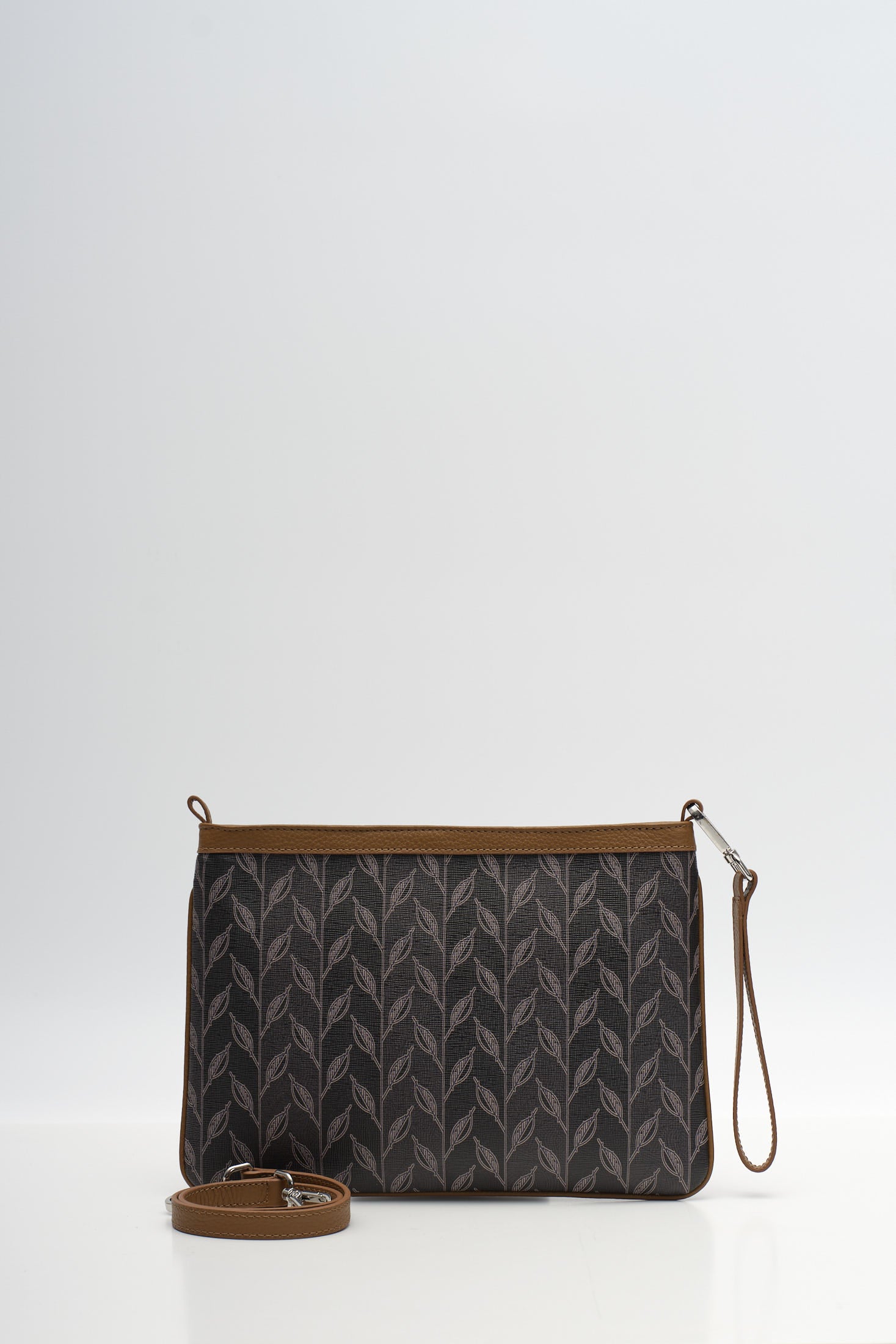 LEAF MONOGRAM - MINI CLUTCH - CRIMSON BEAK ECHO TABA