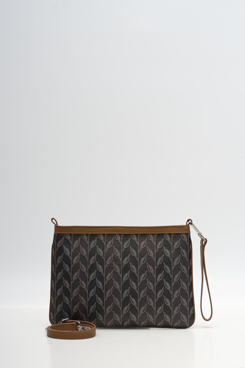 LEAF MONOGRAM - MINI CLUTCH - CRIMSON BEAK ECHO TABA