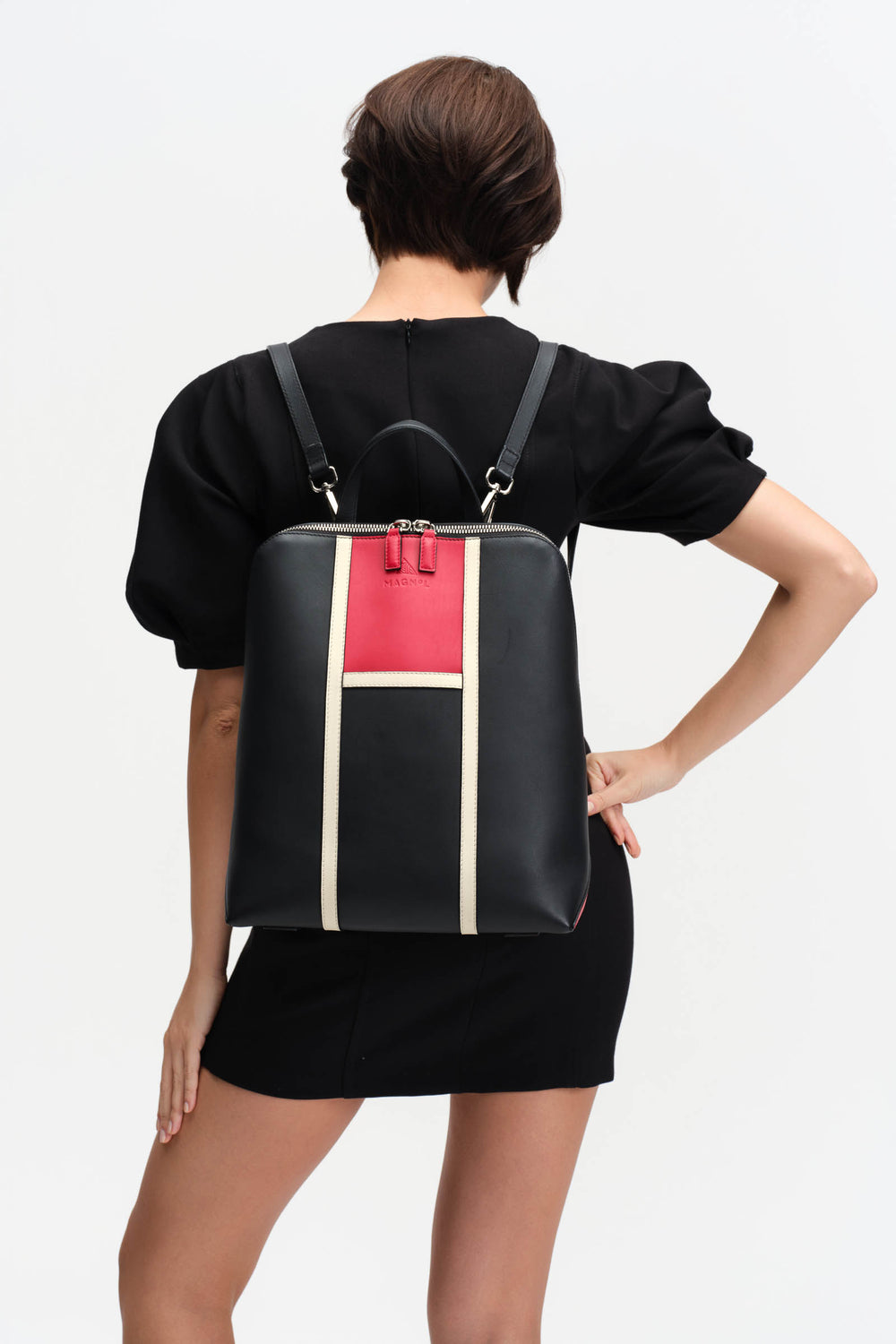 SONIA SHOULDER BAG - RED