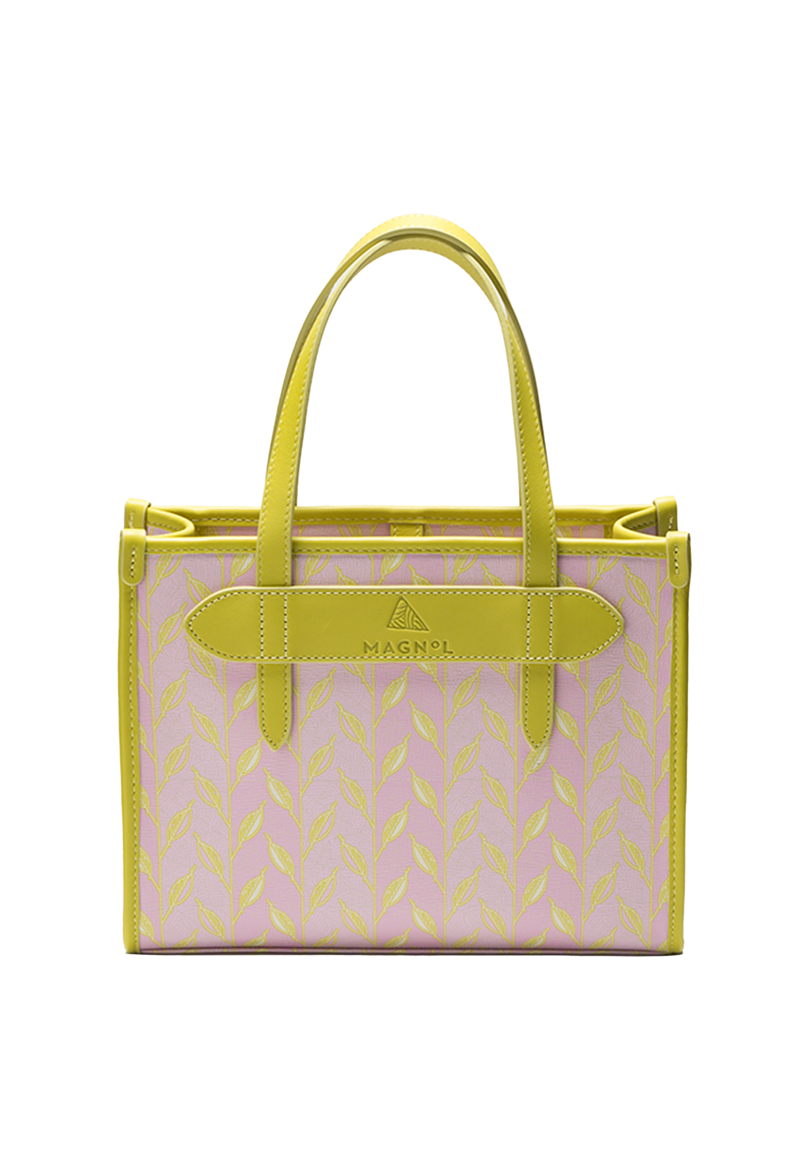 LEAF MONOGRAM - MINI BAG - PEMBE LİME
