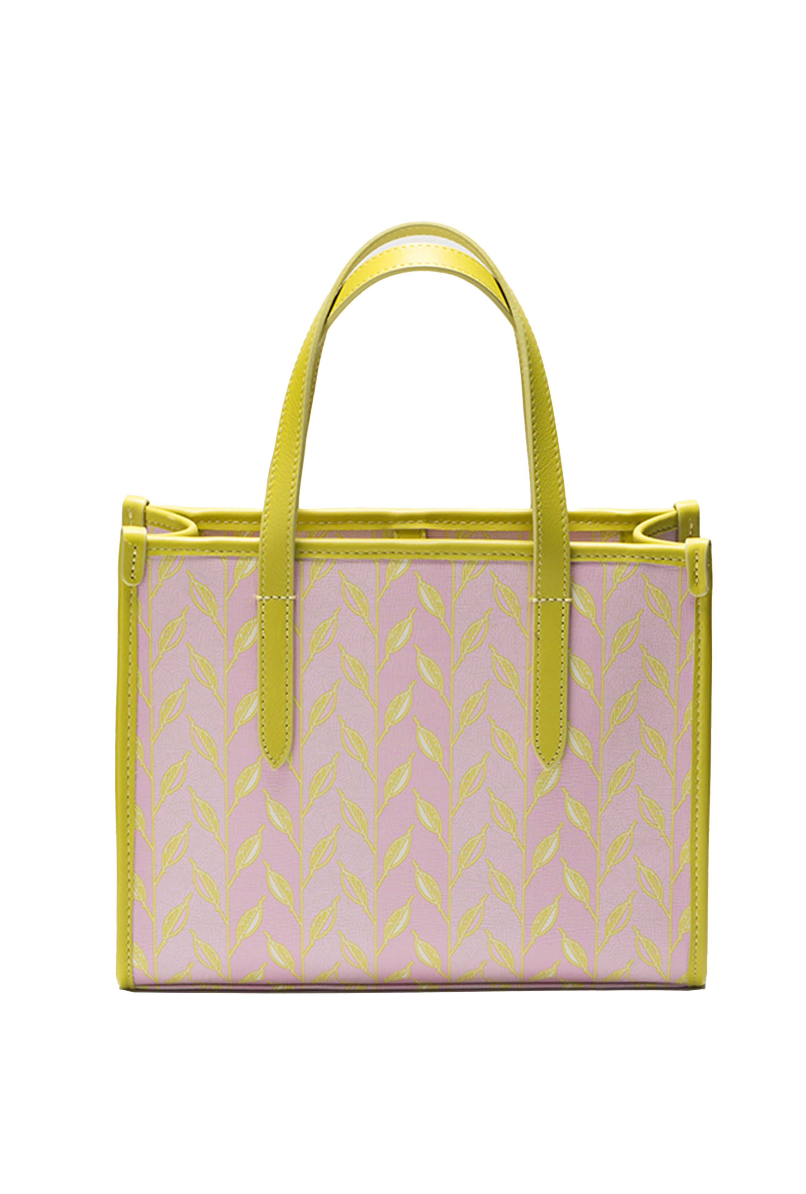 LEAF MONOGRAM - MINI BAG - PEMBE LİME
