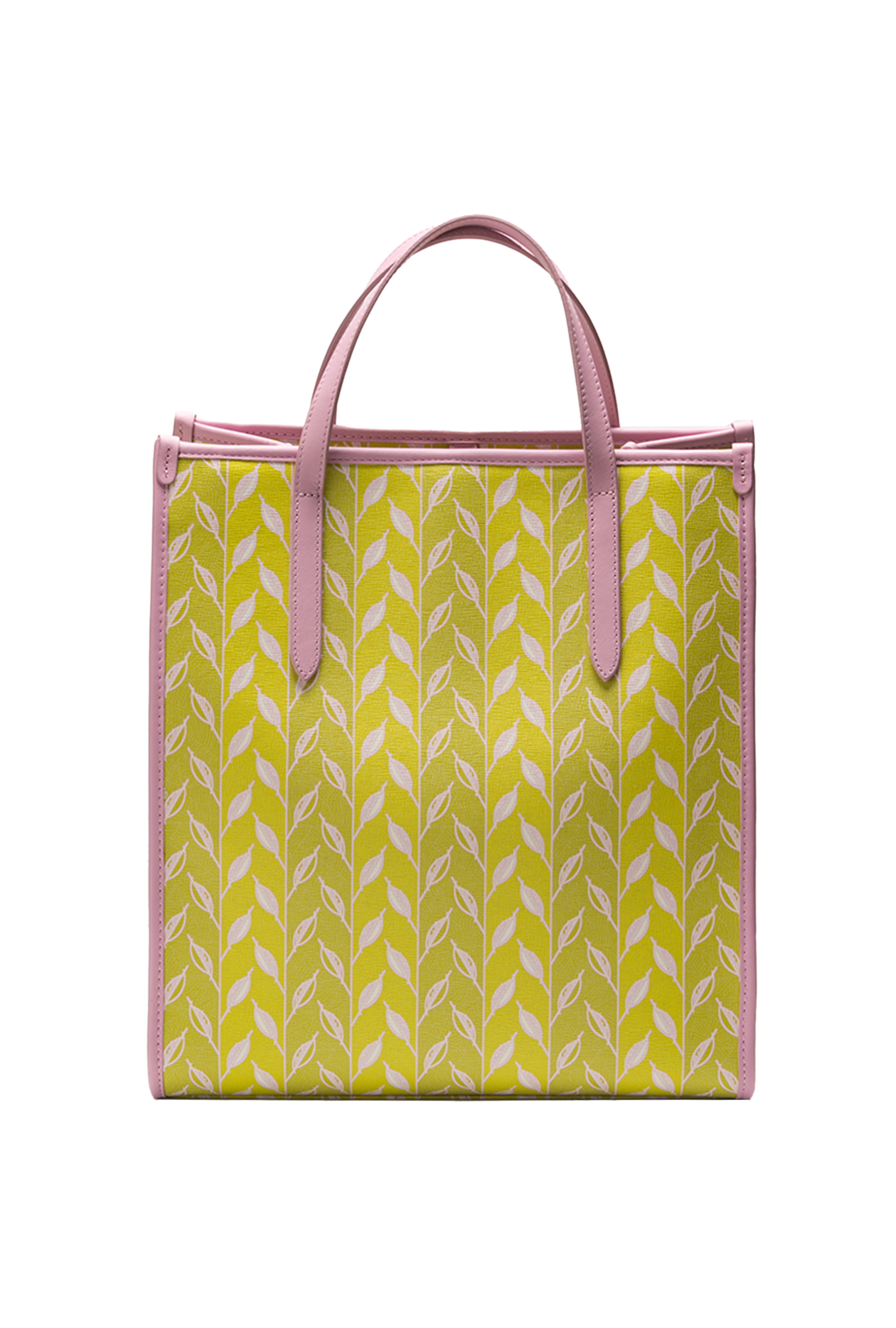 LEAF MONOGRAM - TOTE BAG MEDIUM - LİMON YEŞİLİ