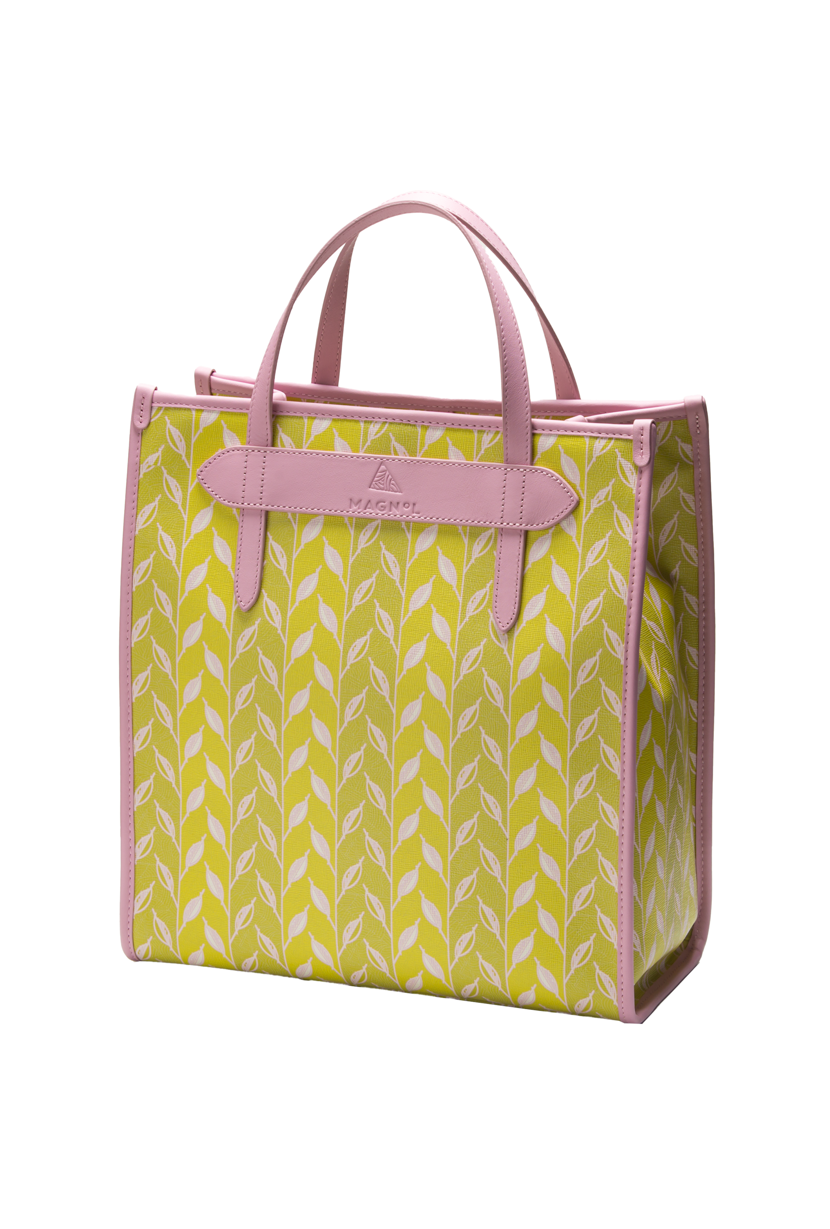 LEAF MONOGRAM - TOTE BAG MEDIUM - LİMON YEŞİLİ