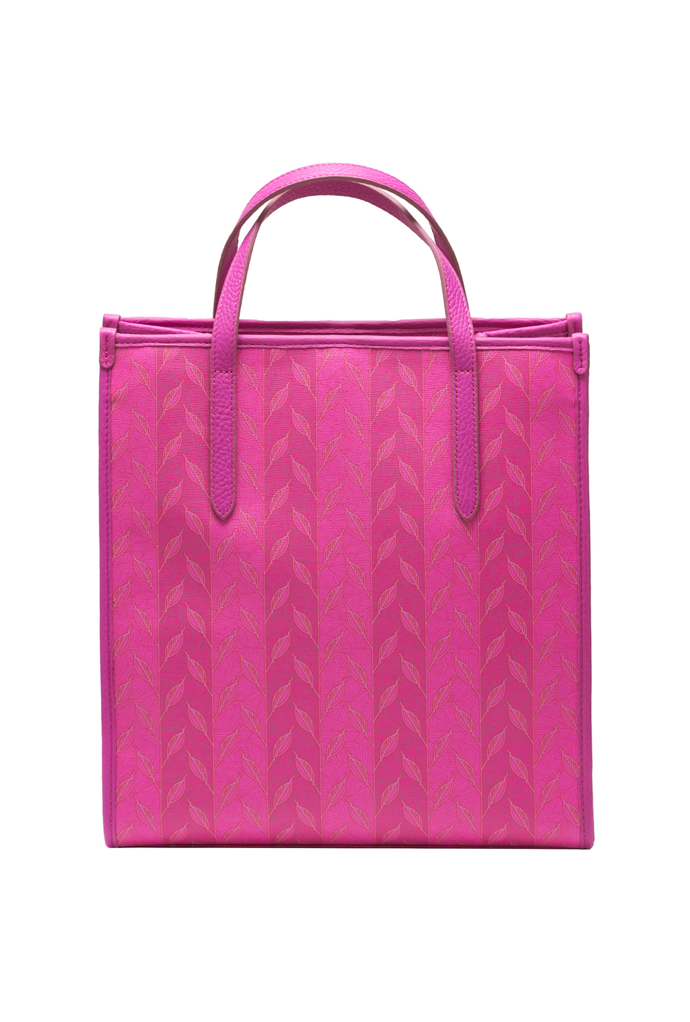 LEAF MONOGRAM - TOTE BAG MEDIUM - PINK