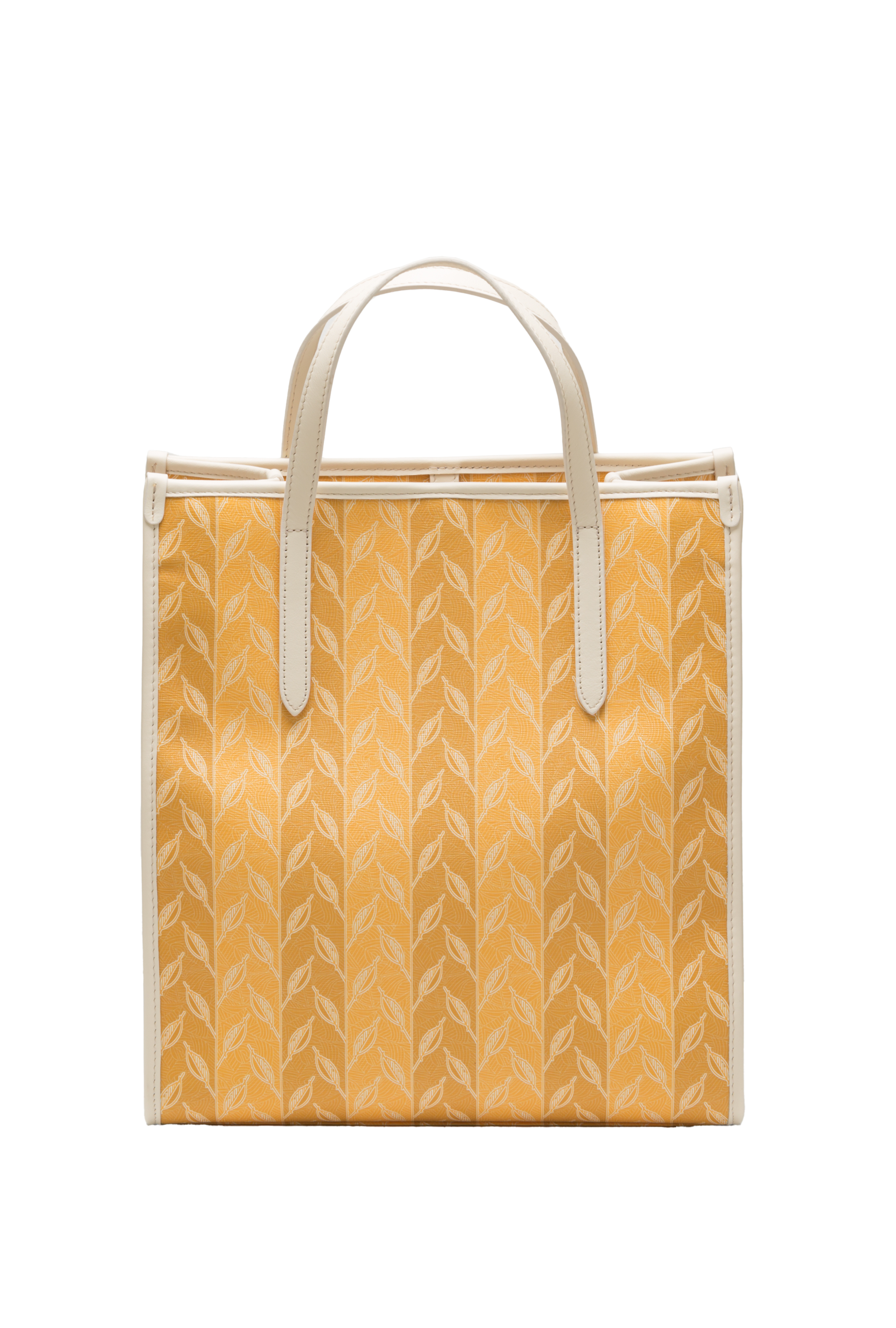 LEAF MONOGRAM - TOTE BAG MEDIUM - YELLOW
