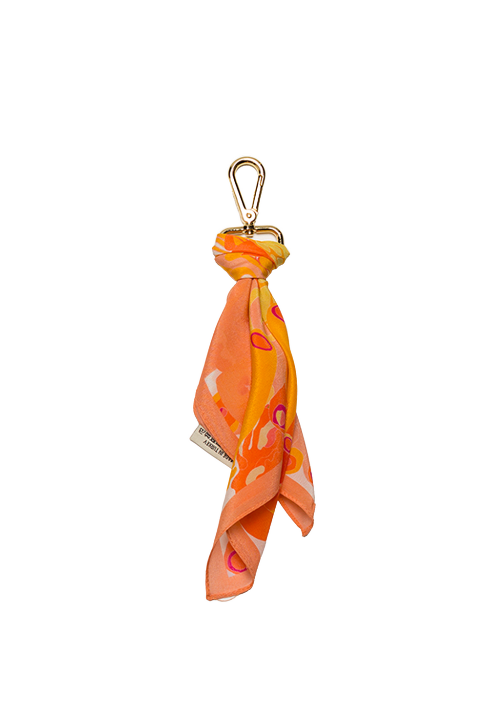  TUTIS - MESMERISE-KEYRING PASTEL ORANGE