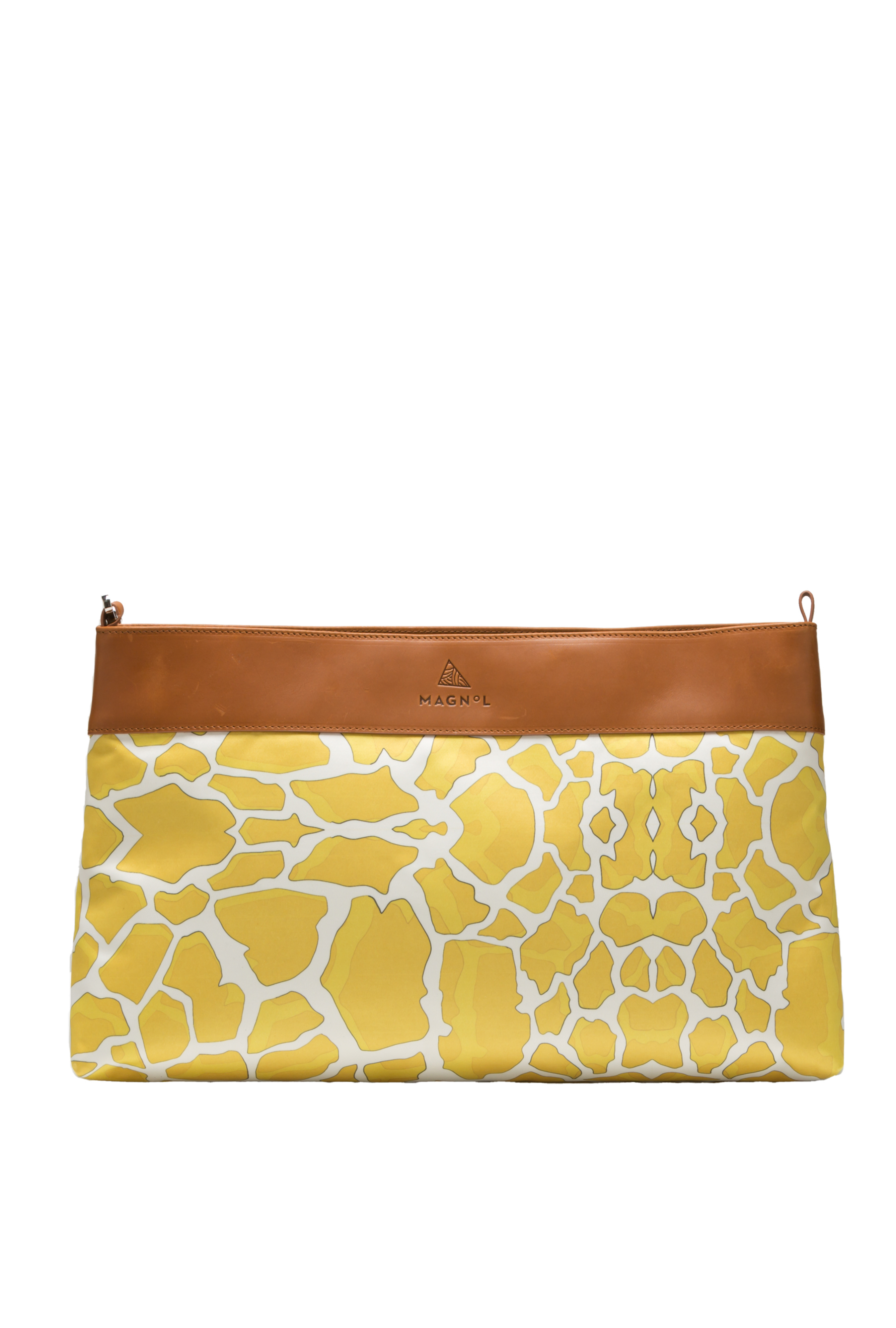 GIRA LAND - GIRAFFE MAXI CLUTCH - YELLOW