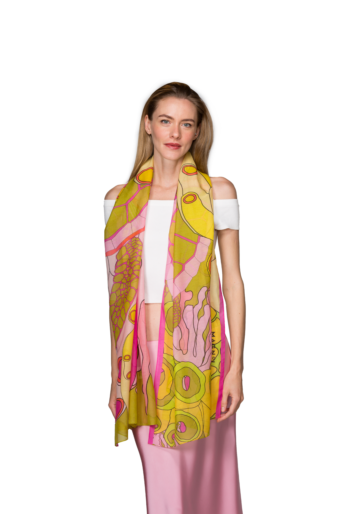 TUTIS - POSEDION'S CALL - PINK GREEN YELLOW