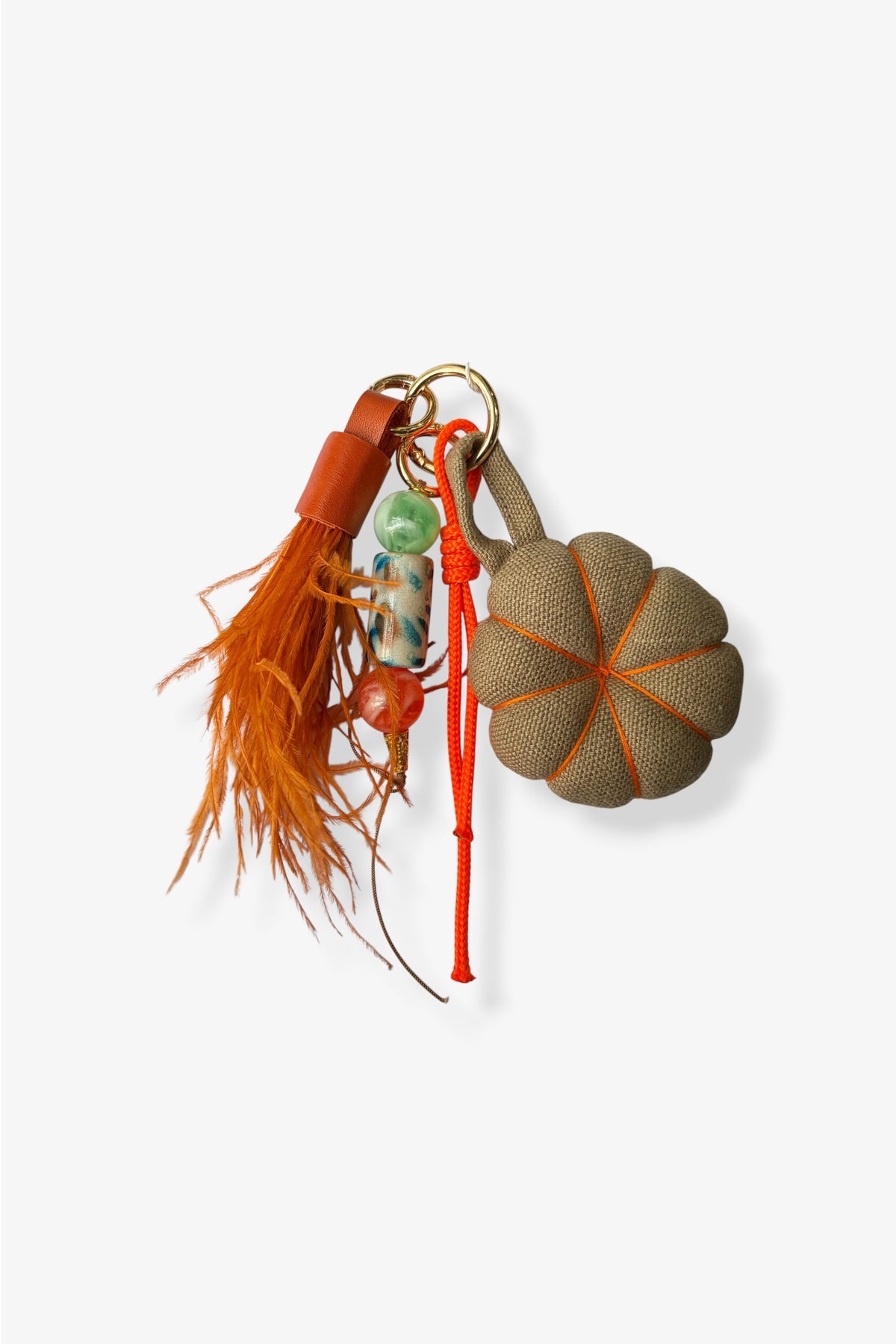  WILDLY CUTE - BAG CHARM -GORGOPS - ORANGE