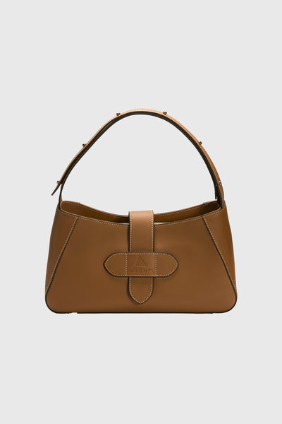 SONIA SHOULDER BAG - CAMEL