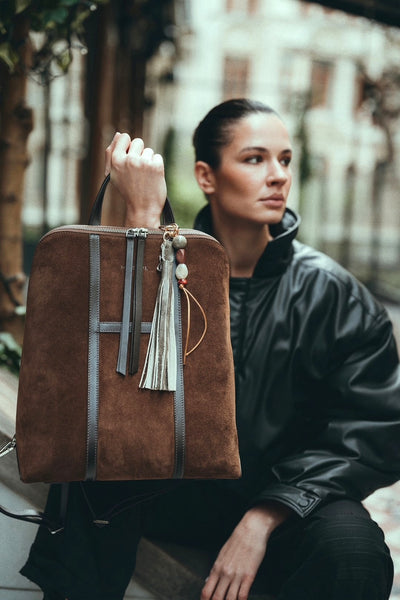 SONIA SHOULDER BAG - RED