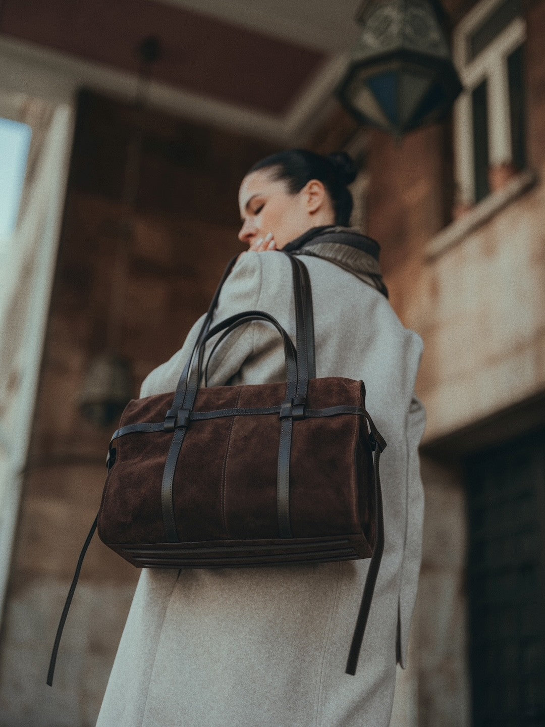 SONIA SHOULDER BAG - RED