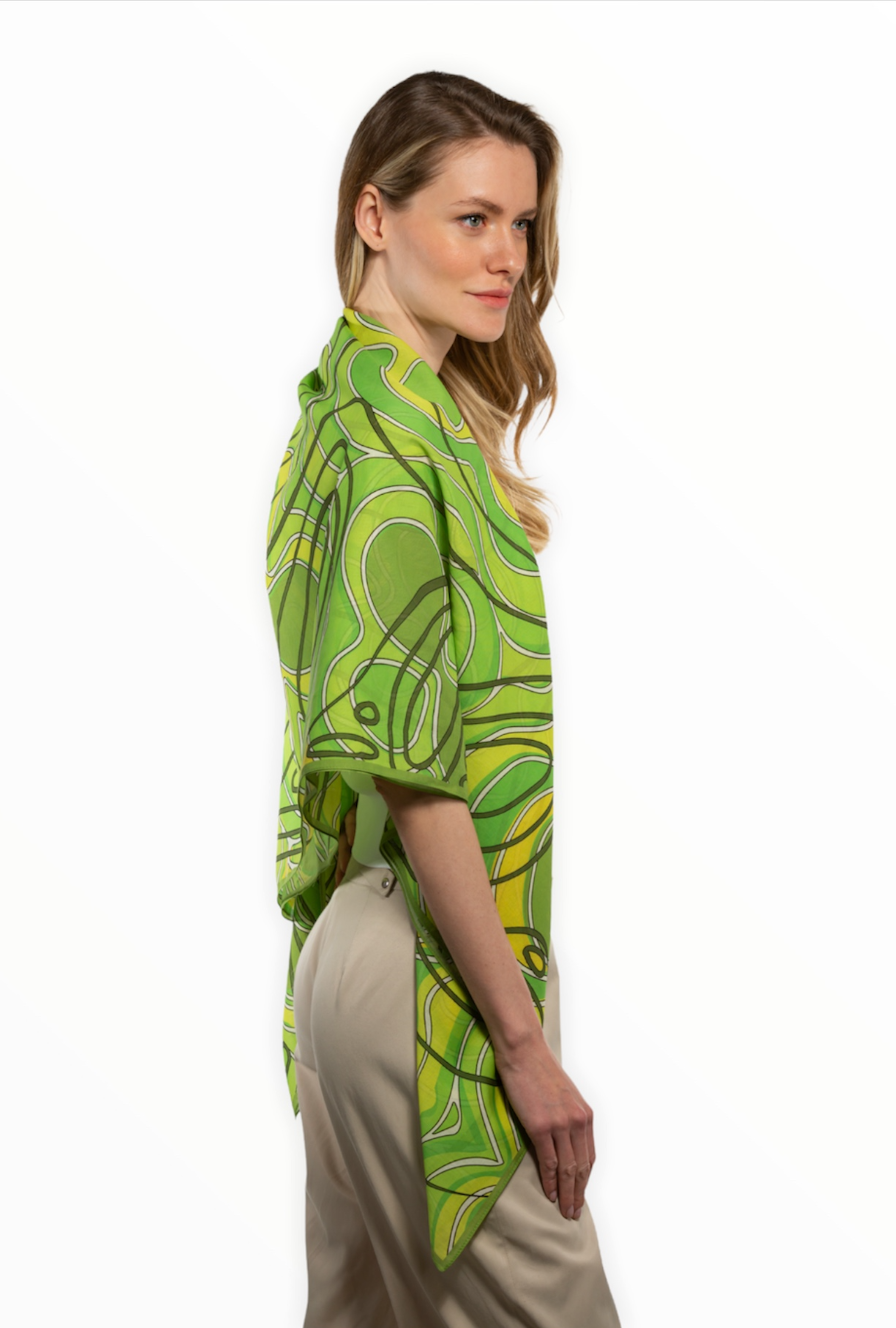 BLOOM - GREEN FOULARD