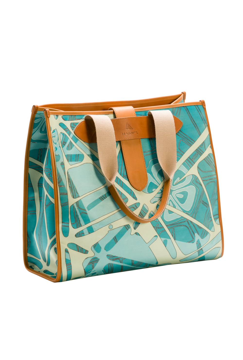 COLONY - GHOST NETS TOTE BAG - SEA GREEN