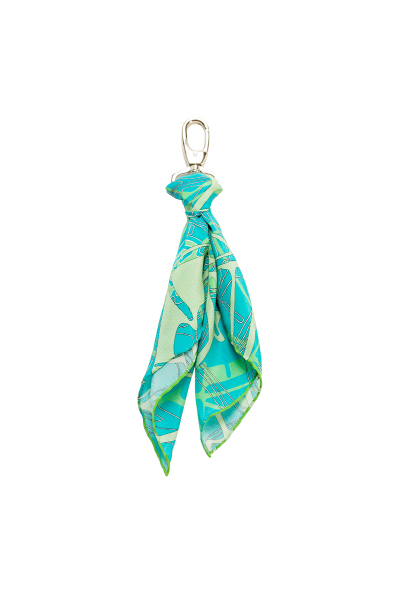 COLONY - GHOST NET ON THE ROCK - SEA GREEN KEY HOLDER