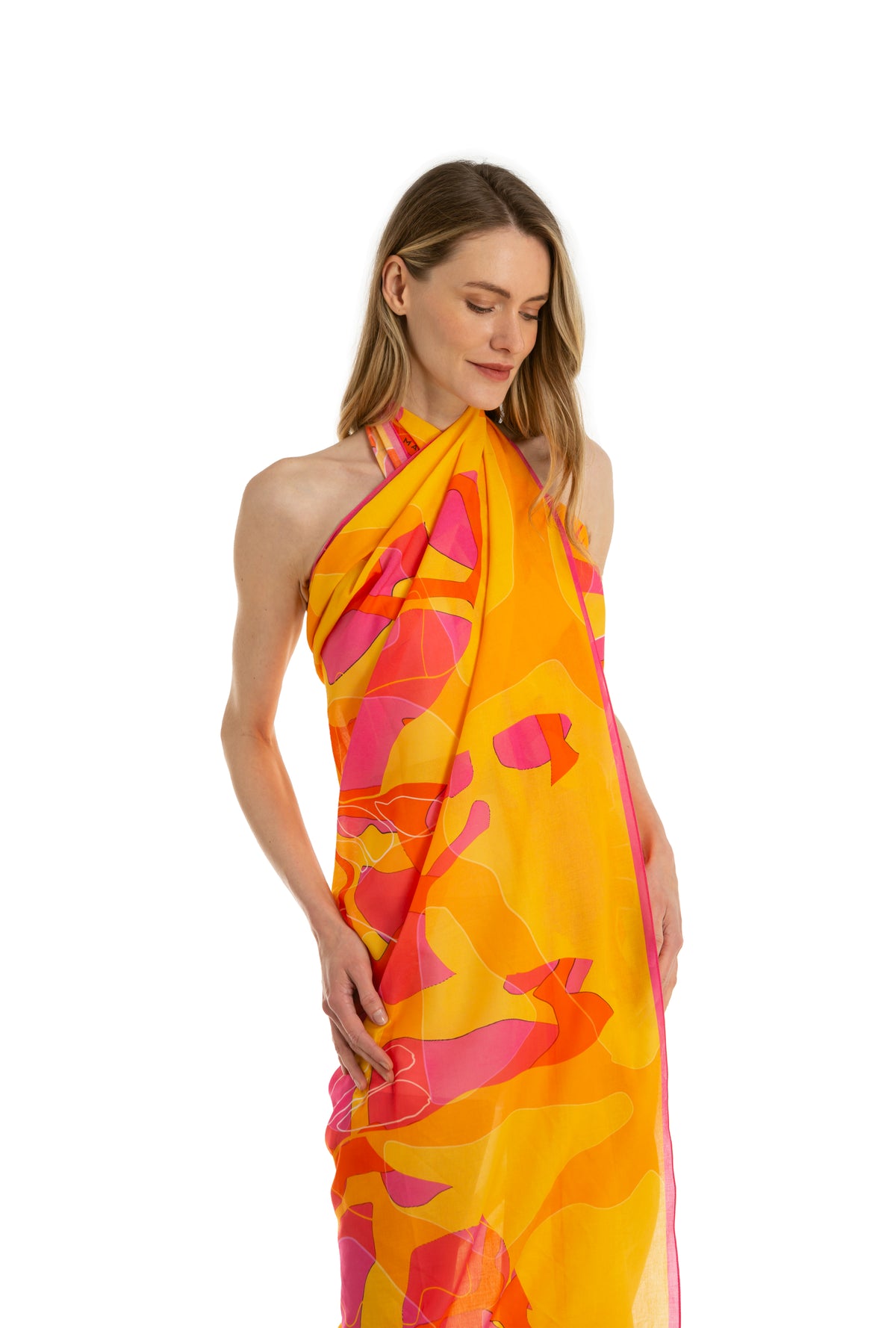 GIRA LAND - ORANGE FOULARD