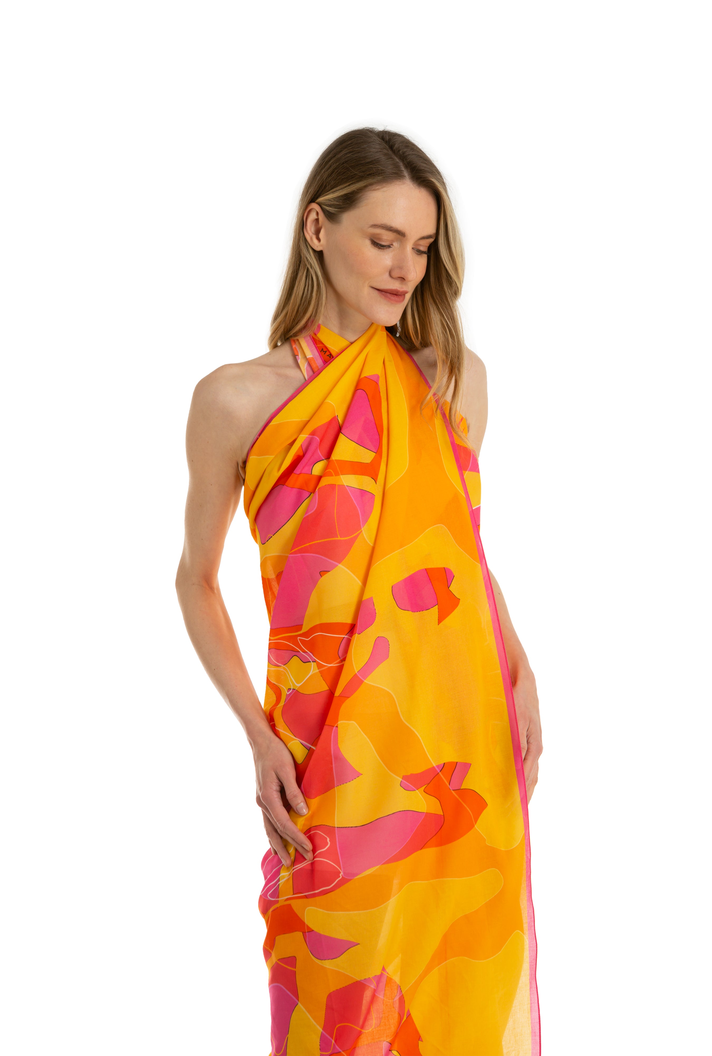 GIRA LAND - ORANGE FOULARD