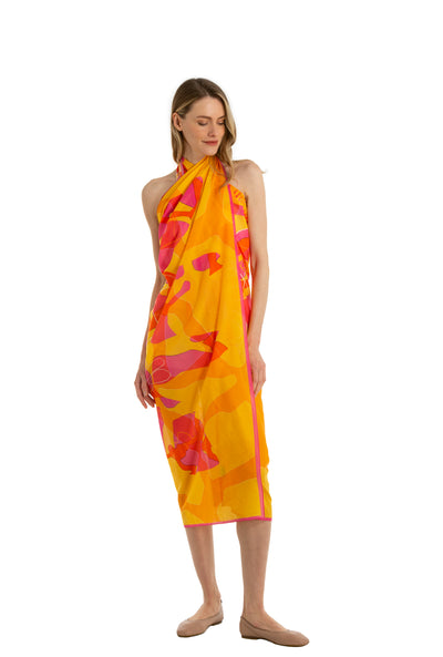 GIRA LAND - ORANGE FOULARD