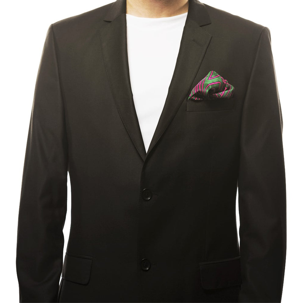 RHYTHM - VIOLET POCKET SQUARE